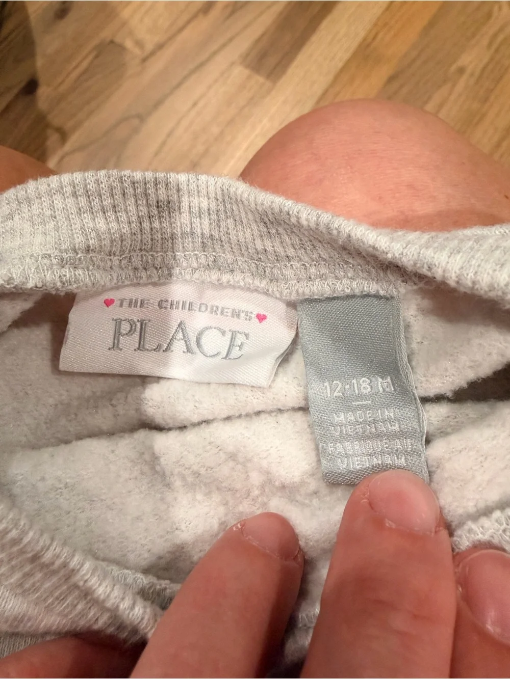 The Children’s Place baby girl matching sweat outfit